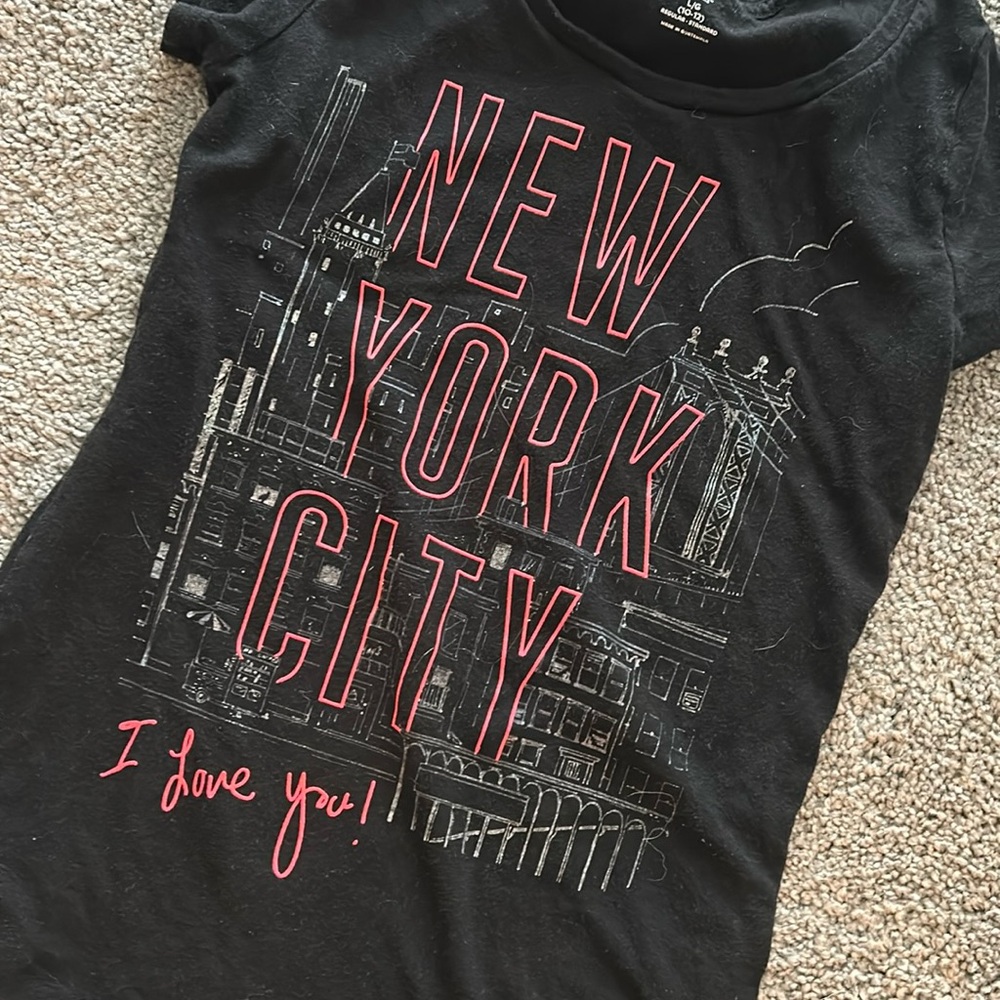 Relaxed girls tshirt